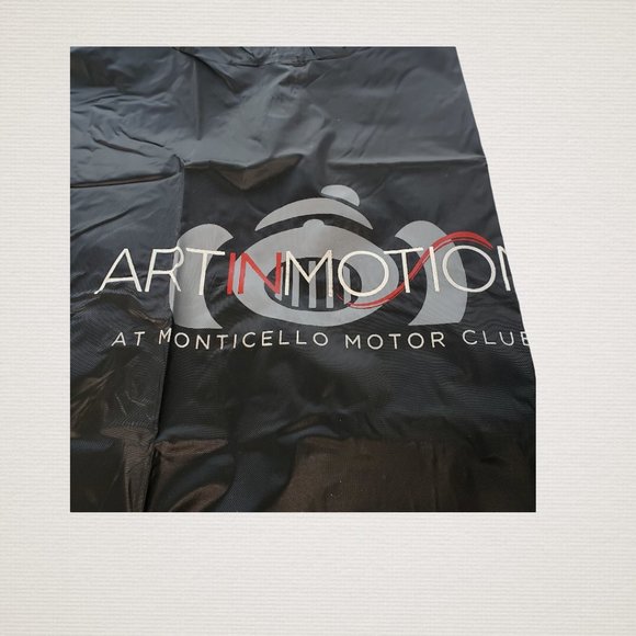 Art in Motion Concours d'Elegance  Black Rain Poncho Monticelllo Car Club NY - Picture 3 of 6